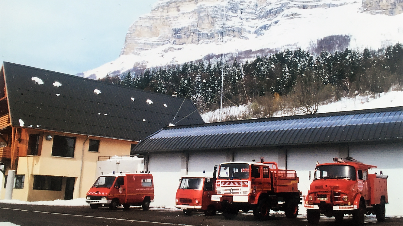 Les engins des pompiers ppr