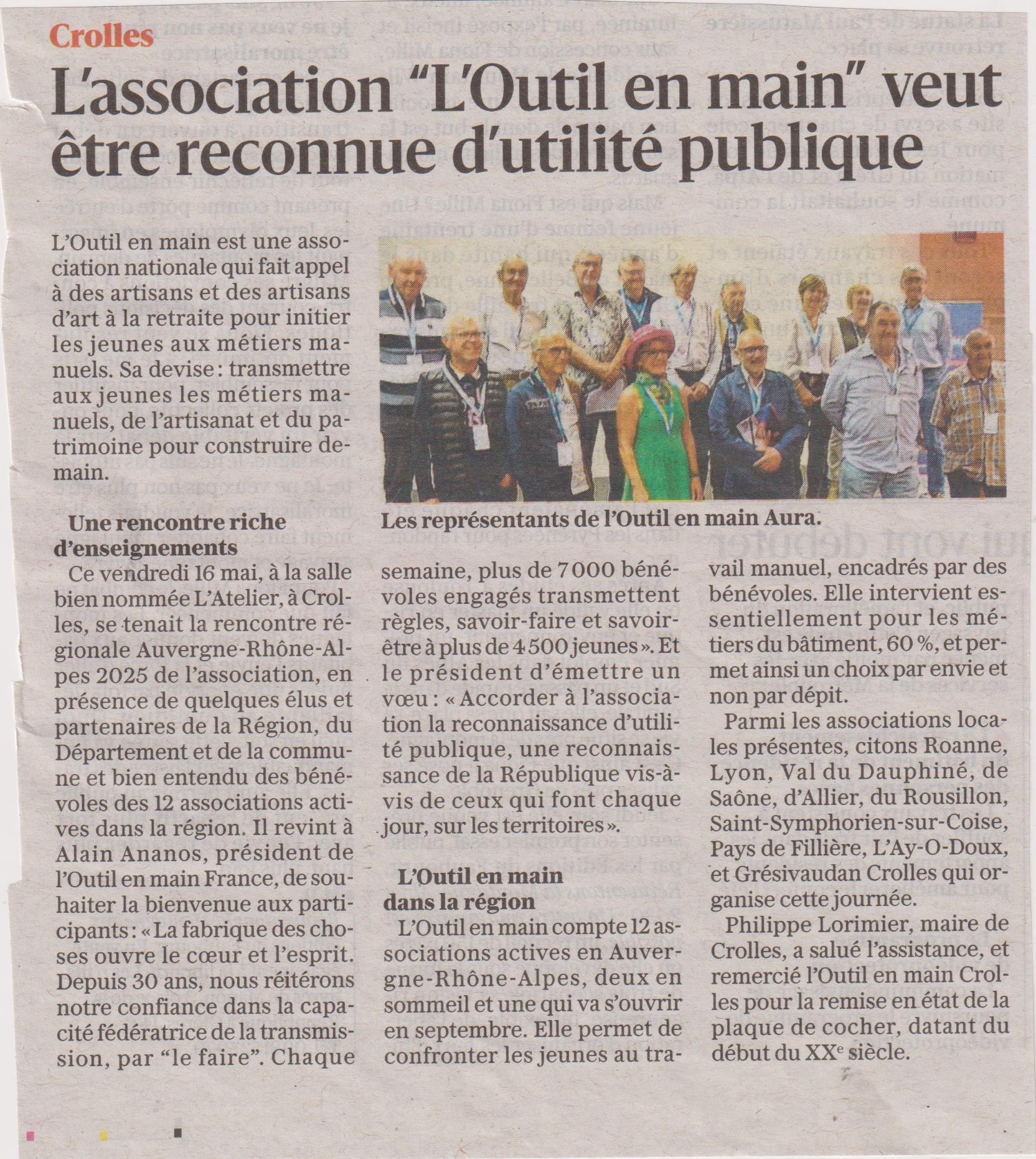 L outil en main association article dl du 20 mai 2025